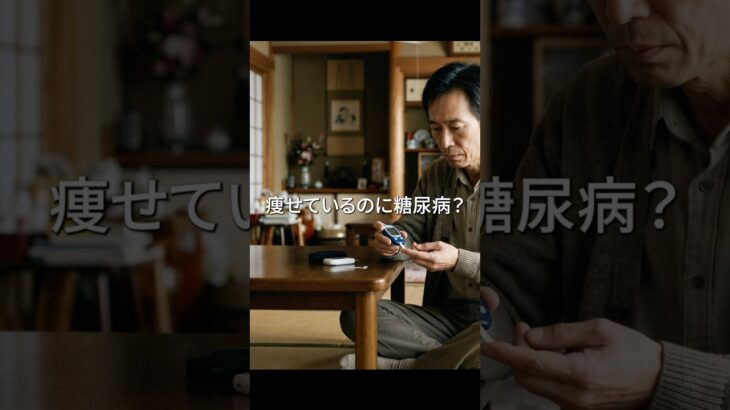 痩せているのに糖尿病だって？ 問題は『これ』が原因です！#糖尿病