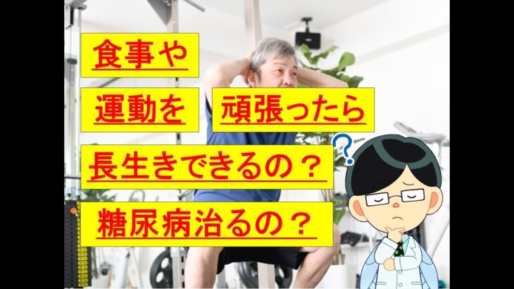 結局、食事や運動頑張ったら、糖尿病治るの？ @横浜市市中病院