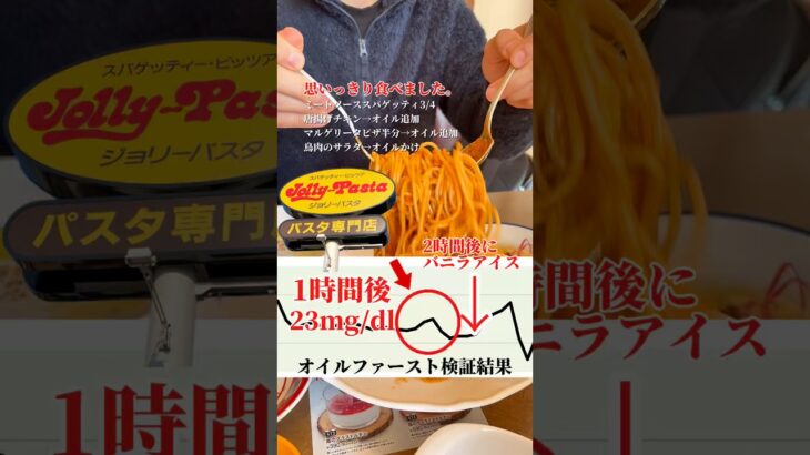 血糖値が上げにくい食事の仕方！オイルファースト#体質改善 #血糖値 #ダイエット