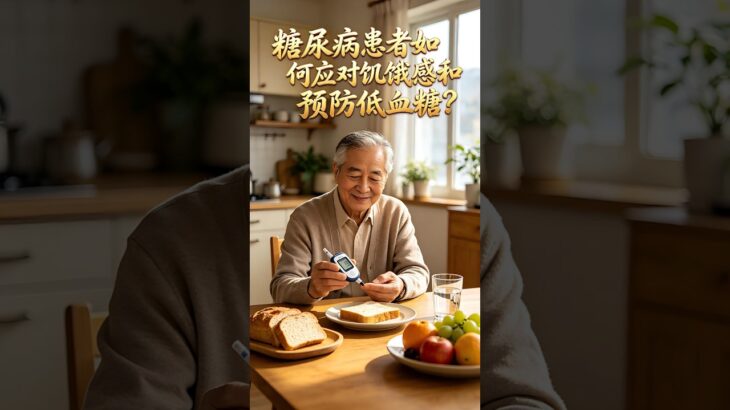 糖尿病患者，如何应对饥饿感和预防低血糖？
