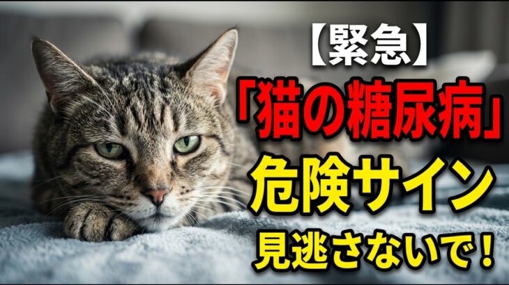 【猫の健康ケア】猫の糖尿病、気づかないサインに注意…見逃しやすい変化とは