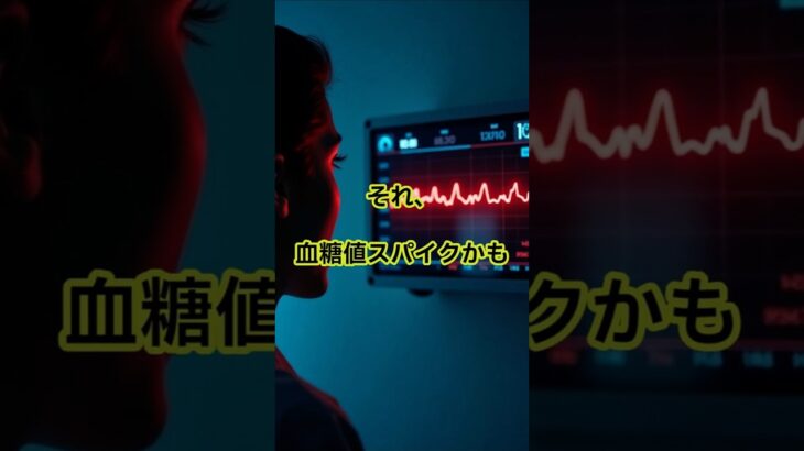 食後に眠くなる人、要注意かも！ #血糖値スパイク #糖尿病 #食事療法 #動脈硬化