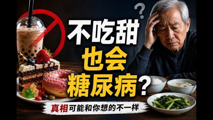 不吃甜，也会得糖尿病？很多人从一开始就搞错了