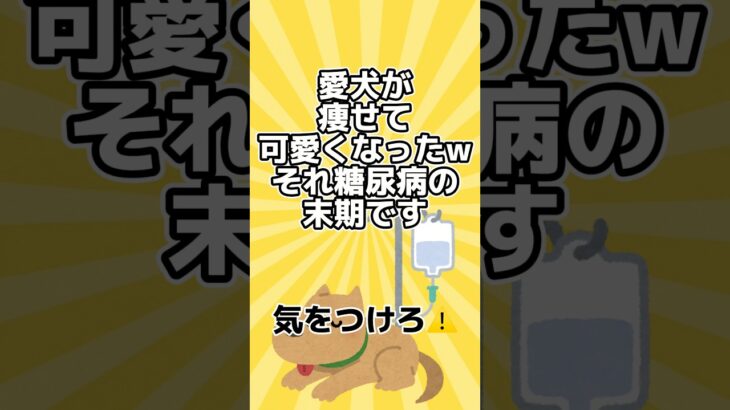 「痩せて可愛くなったw」それ糖尿病の末期やぞ 😱