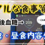 【1型糖尿病】リアルな食事・血糖管理！朝食と昼食内容公開！MiniMedミニメド780G