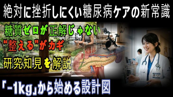 絶対に挫折しにくい糖尿病ケアの新常識「−1kg」から始める設計図