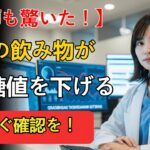 糖尿病の方必見！血糖値を下げる3つの飲み物と避けるべきミルクの真実