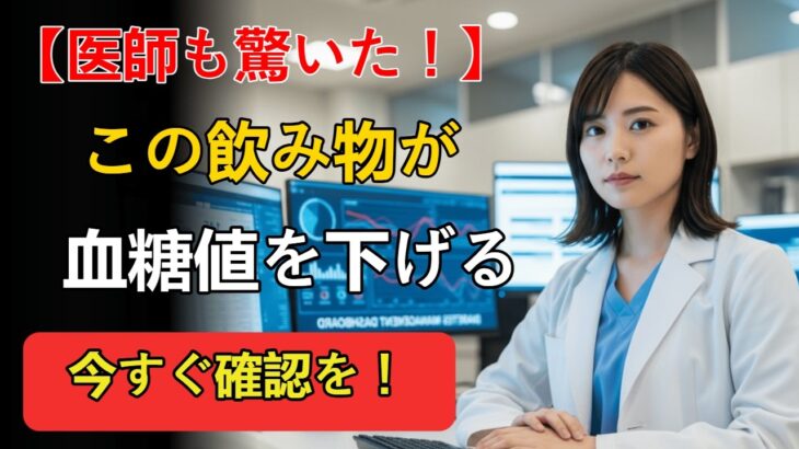 糖尿病の方必見！血糖値を下げる3つの飲み物と避けるべきミルクの真実