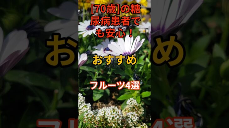 ✨糖尿病でも、選び方次第でフルーツは楽しめます。血糖値に配慮した「賢い果物」を4つご紹介します。 [100歳] 健康パートナーTV    [100-Year] Health Partner