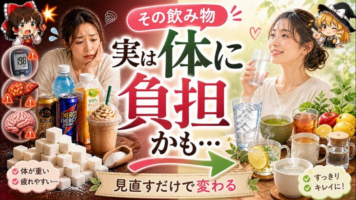 【警告】絶対に飲むな!糖尿病・肝臓病まっしぐら”危険な飲み物”5選
