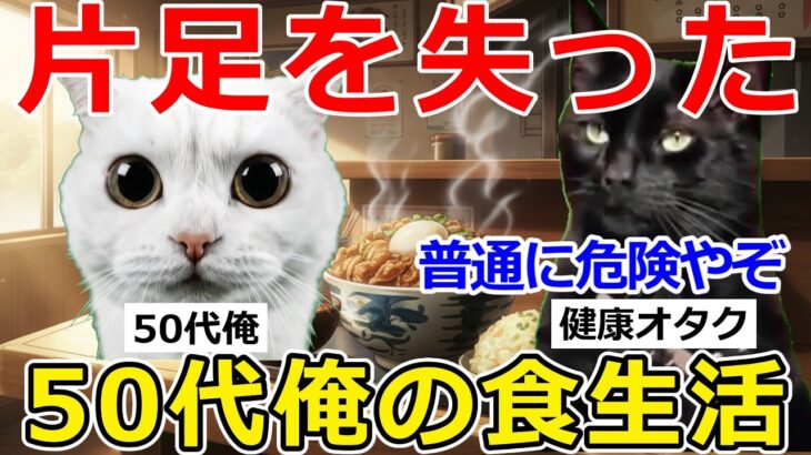 【猫ミーム】「警告」糖尿病を放置した50代俺、気づいた時には片足を失っていた…