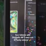 50 million Dirtcoins and Dirtballz NFT sent out to lucky winner #ecotoken #nft #dirtballz