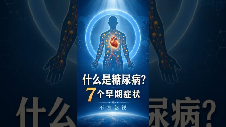 什么是糖尿病？以及7个不容忽视的早期症状