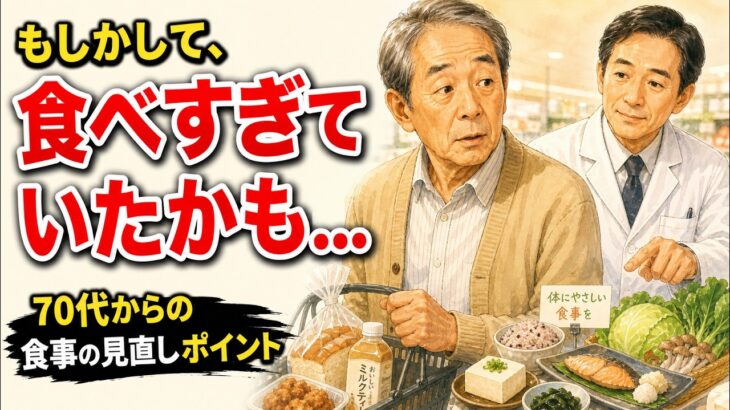 70歳から見直したい糖尿病の食事5つ#糖尿病#血糖値#シニア健康#高齢者の食事#70代健康#糖尿病食事