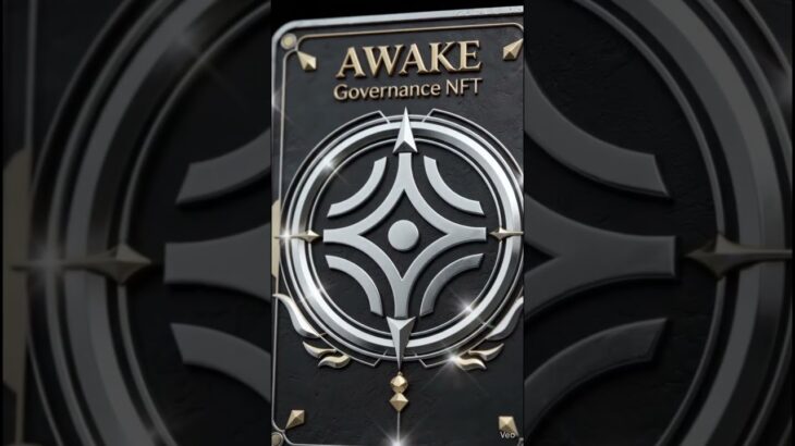 Awake governance nft token #risingstar #cryptohindi #awakeecosystem