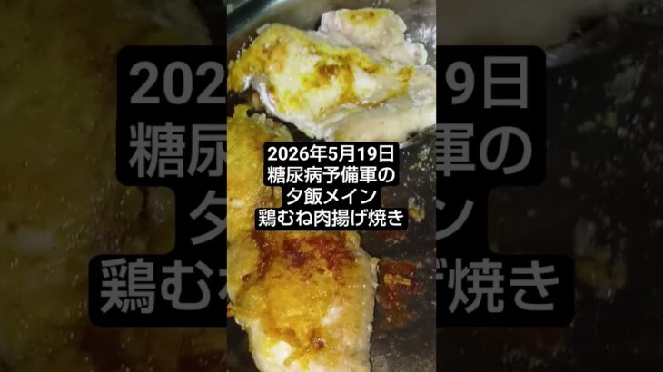 【料理】BGM無し編　糖尿病予備軍のズボラ飯　2026年5月19日　#Shorts#糖尿病