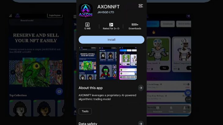 Big opportunity Axon nft😎🔥🤟💵💵💵 #foryou