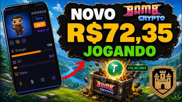 💣 CORRE!! NOVO BOMB CRYPTO – JOGO NFT GRÁTIS – COMO INICIAR no WORKER REALM ?