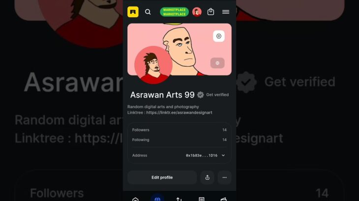 Cek NFT keren dari asrawanarts99 di Rarible!🖼️🔥  Eksplor karya seni digital dan kolektibel unik