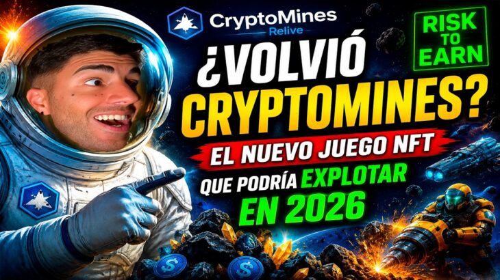 🚀CryptoMines Relive: El NUEVO JUEGO NFT Risk To Earn que podría EXPLOTAR en 2026💰