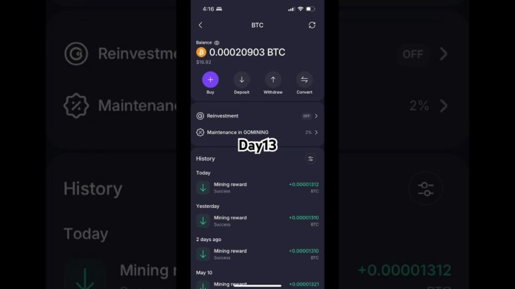 Day13 =16.92$ #nft #cryptocurrency