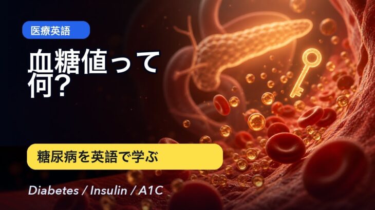 糖尿病を英語で学ぶ | Diabetes Explained in English（日本語字幕）