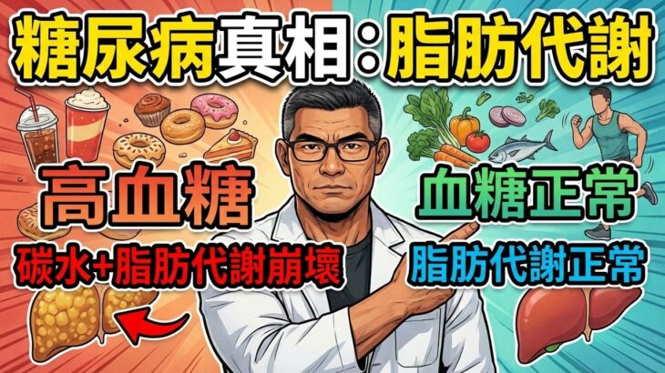 EP-352【 James報新聞】～糖尿病不僅是「糖」的問題，更像是「脂肪」代謝出問題！