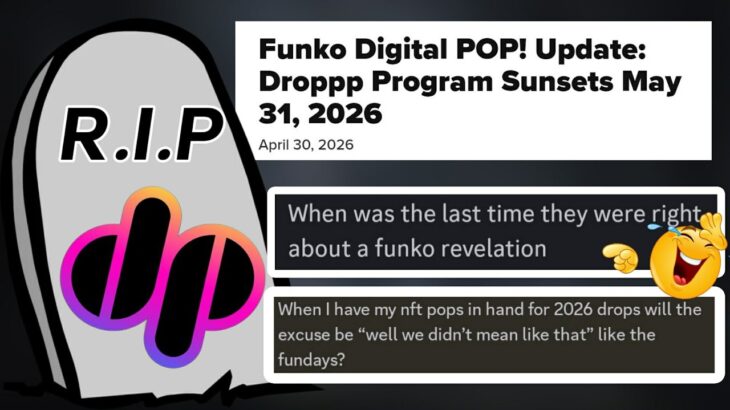 FUNKO X DROPPP IS OFFICIALLY DEAD | NFT POP!