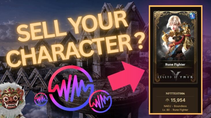 HOW TO SELL Your CHARACTER? NFT Update | Clan Wars? | Transcendence System [LEGEND OF YMIR]