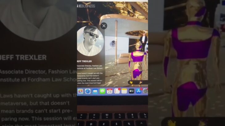 I went to vogue business metaverse event and here’s how it went #fashionbusiness #metaverse #web3