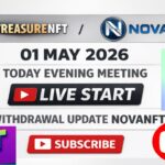LIVE: TREASURE NFT MEETING | LATEST UPDATES AND INFORMATION | WITHDRAWAL UPDATE NOVANFT |