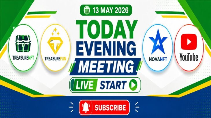 LIVE: TREASURE NFT MEETING | LATEST UPDATES AND INFORMATION | WITHDRAWAL UPDATE NOVANFT |