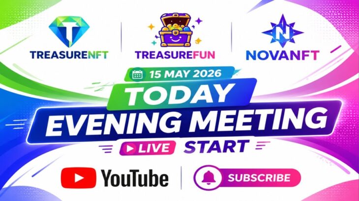 LIVE: TREASURE NFT MEETING | LATEST UPDATES AND INFORMATION | WITHDRAWAL UPDATE NOVANFT |