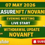 LIVE: TREASURE NFT MEETING | LATEST UPDATES AND INFORMATION | WITHDRAWAL UPDATE NOVANFT |