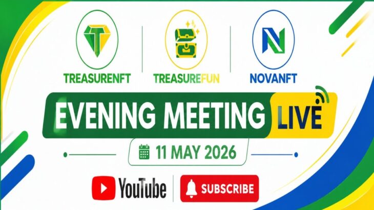 LIVE: TREASURE NFT MEETING | LATEST UPDATES AND INFORMATION | WITHDRAWAL UPDATE NOVANFT |