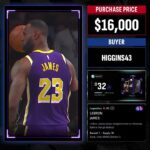 LeBron James NFT Sells for $16,000! | Legendary Holo MMXX TSD Drop | 95/100 Score