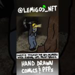 Mining for LEP’s Magic Paintbrush Migo #handdrawn #lemigos #comics #nft