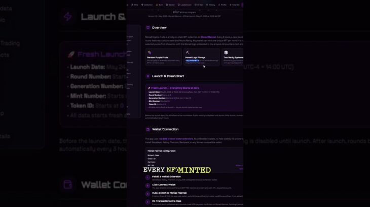 NFT Rarity Explained: Monad Logo, Minting Cost & More! #shorts
