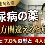 【絶対NG】糖尿病の薬の危険な飲み方！シニアのHbA1cを安全に下げる4つのルール【薬剤師が解説】