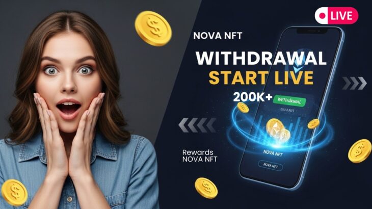 NOVA NFT Official Withdrawal Start Live Update | Full Withdrawal NFT | Important News for All Member