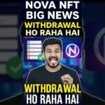 NOVA NFT WITHDRAWAL REALLY OPEN HO CHUKA HAI# treasure nft #treading video #