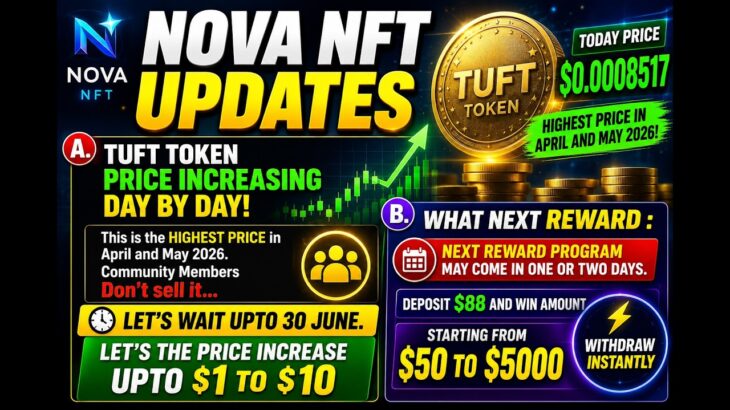 NOVA NFT WITHDRAWAL UPDATES