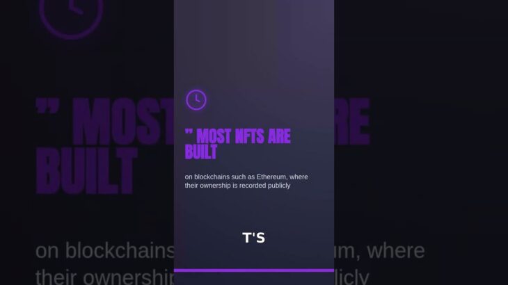 Nonfungible tokens, or NFTs, are digital assets that represent a unique item, like a specific piece