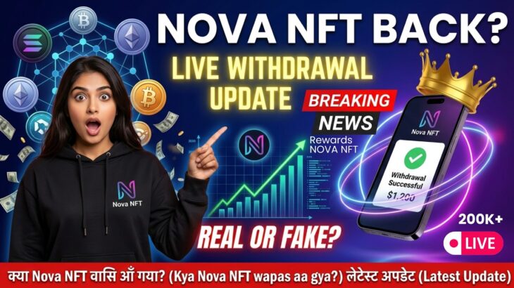 Nova NFT Withdrawal Finally Started | Live Program Update 2026