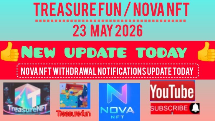 Nova Nft Ma Withdrawal Start Ho Gaya💲 New Dollar Diposit Mat karna🤑23 May Today New Update Nova Nft