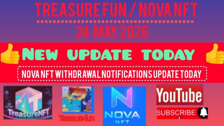 Nova Nft New Official Announcement Update 🤑 24 May New 50 Dollar Withdrawal Update Nova Nft