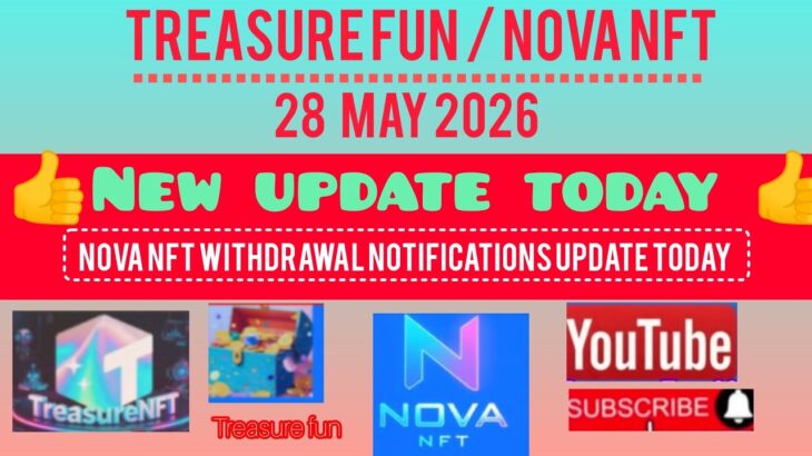 Nova Nft New Update Today 💲 Eid Special Update Treasure Nft Fun 😊 Today Important Mitting Nova Nft