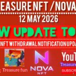 Nova Nft Update Today 😊 12 May Withdraw Update Nova Nft Today 30 $ Deposit Update Treasure Fun Nova