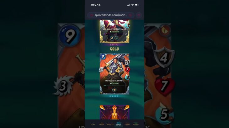 Opening Up 7 Packs! #splinterlands #nft #nfts #blockchain #crypto #nftgaming #hive