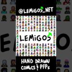 Passenger Princess Migo #nft #handdrawn #COMICS #LEMIGOS